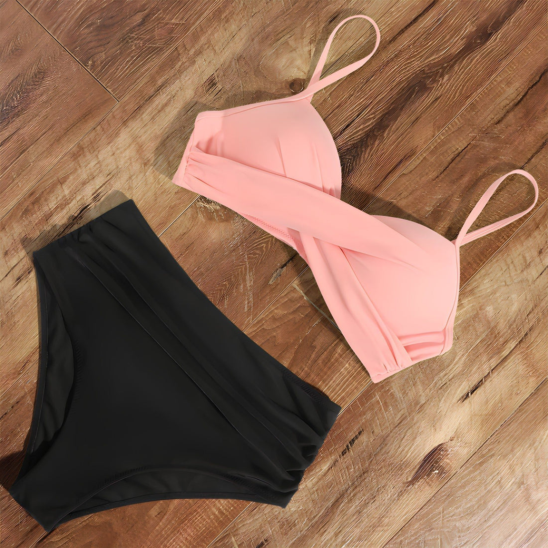 Halternek Bikini met Hoge Taille voor Dames