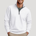 Halve Rits Sweatshirt met Lange Mouwen voor Heren