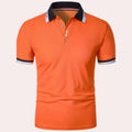 Poloshirt met Reverskraag en Korte Mouwen voor Heren