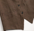 Herringbone Wollen Gilet met Knoopsluiting voor Heren - View 4