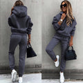 Hooded Joggingpak voor Dames - Donkerblauw