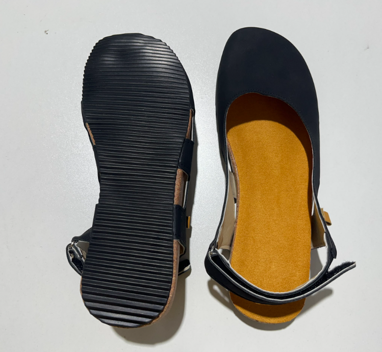 Instap Sandalen met Gesloten Neus en Gespsluiting voor Dames