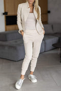 Valentina | Lange Mouwen Blazer met Joggingbroek voor Dames