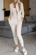 Valentina | Lange Mouwen Blazer met Joggingbroek voor Dames