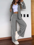 Juliet | Cropped Blazer met Straight Leg Pantalon Set voor Dames
