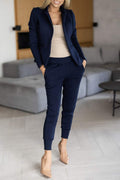 Valentina | Lange Mouwen Blazer met Joggingbroek voor Dames