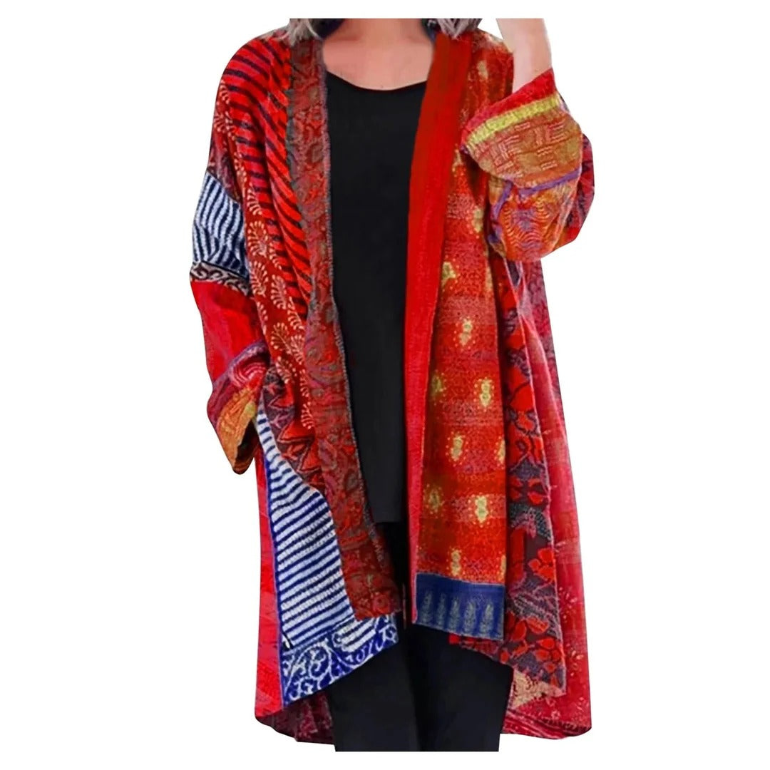 Lange Mouw Vintage Trui voor Dames