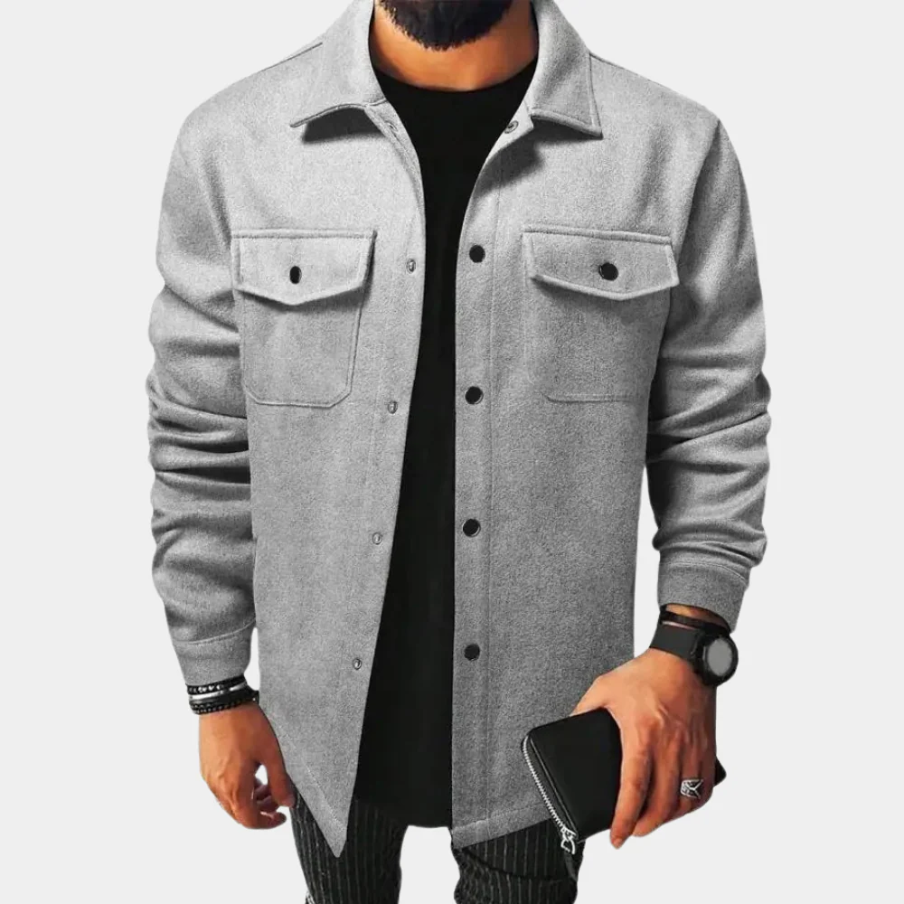 Comfortabel en Luchtig Overshirt voor Heren