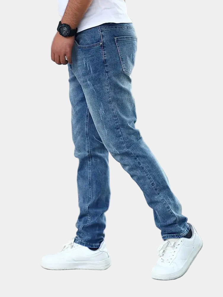 Spijkerbroek met Slim fit Pasvorm voor Heren