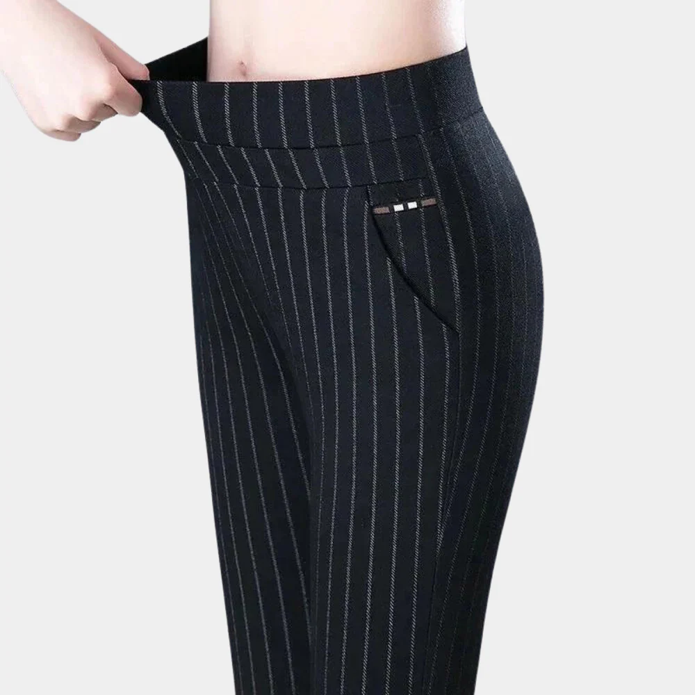 Bella - Stretch Broek Dames Hoge Taille Zomer