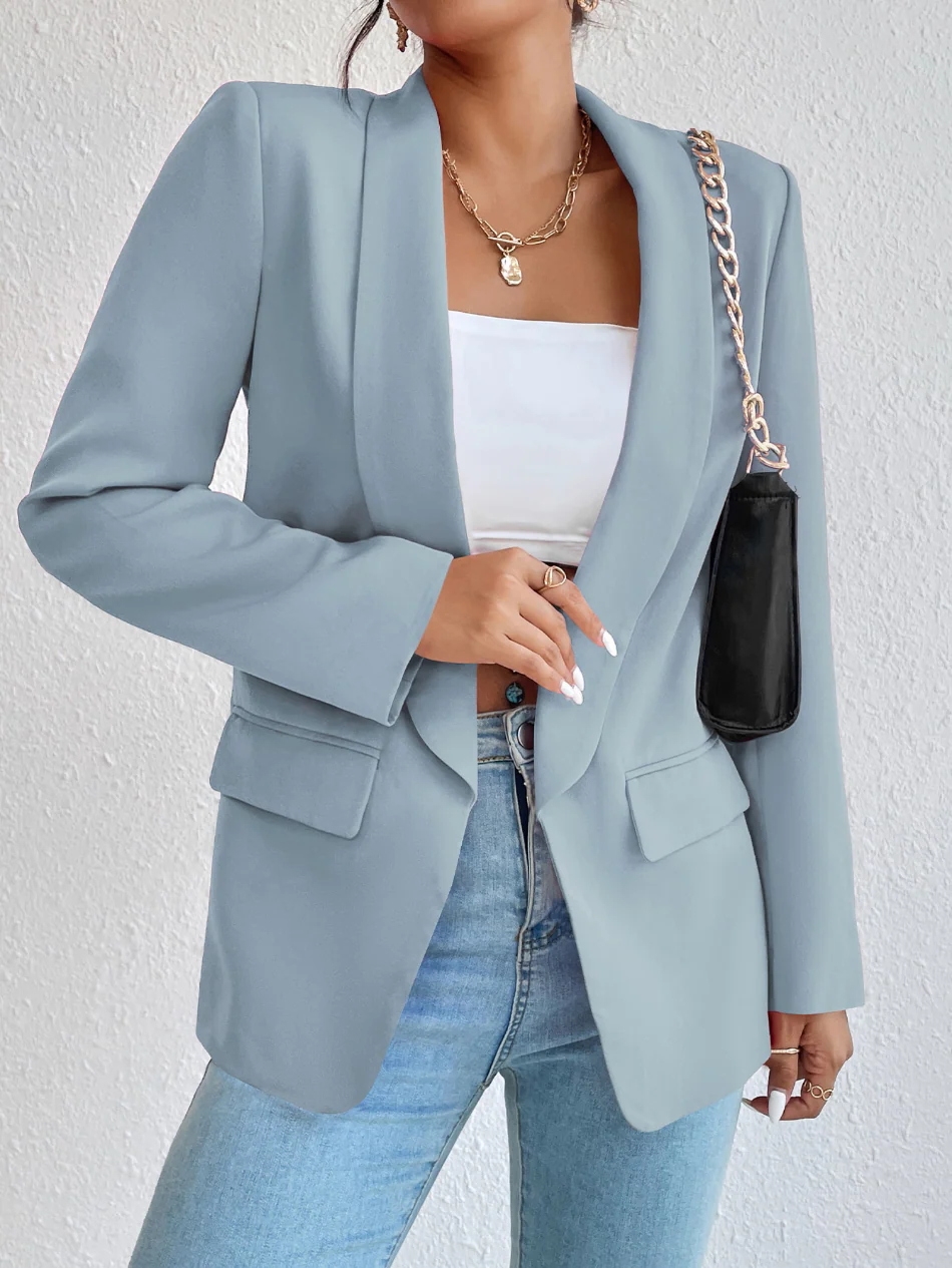 Effen Blazer voor Dames
