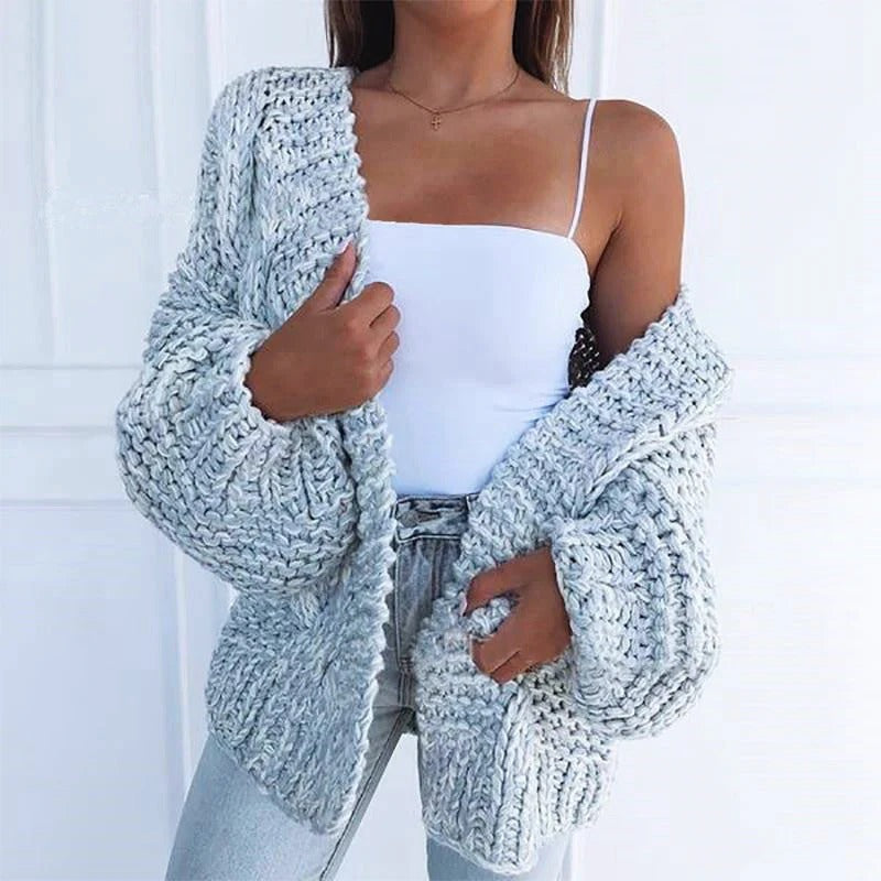 Grofgeweven Cardigan voor Dames
