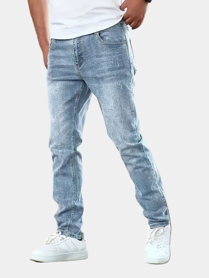 Spijkerbroek met Slim fit Pasvorm voor Heren