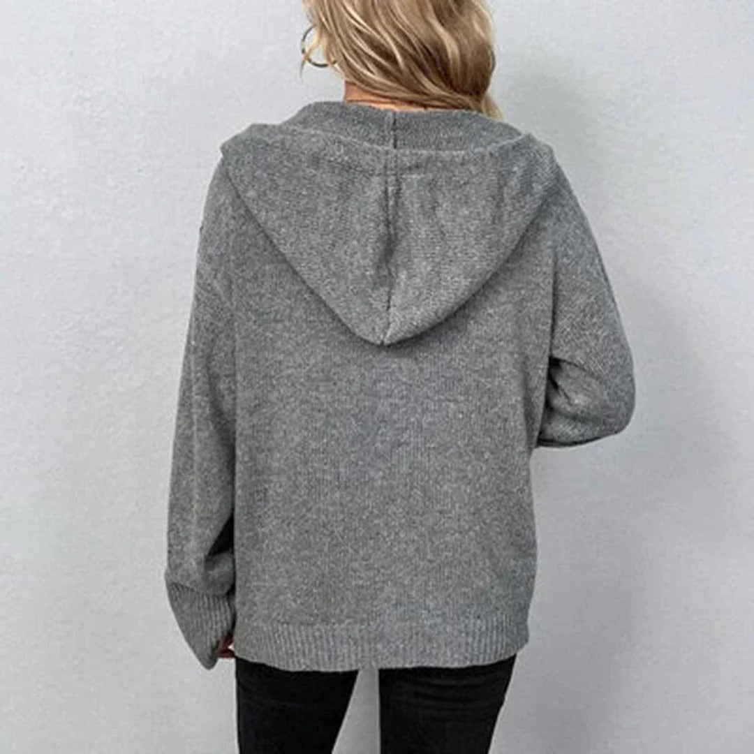 Stijlvol Vest met Capuchon voor Dames