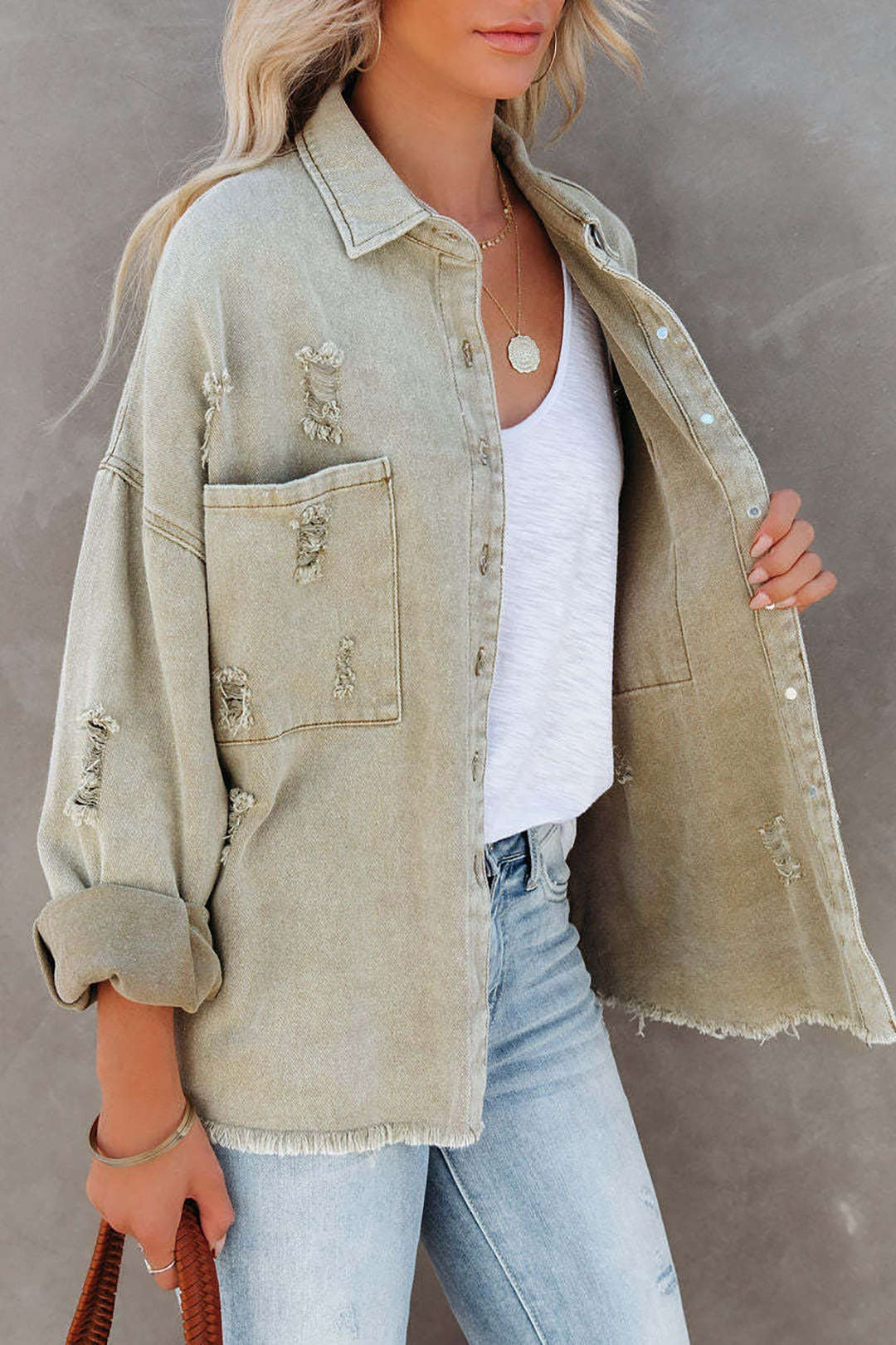 Spijkerjasje in Vintage Stijl voor Dames