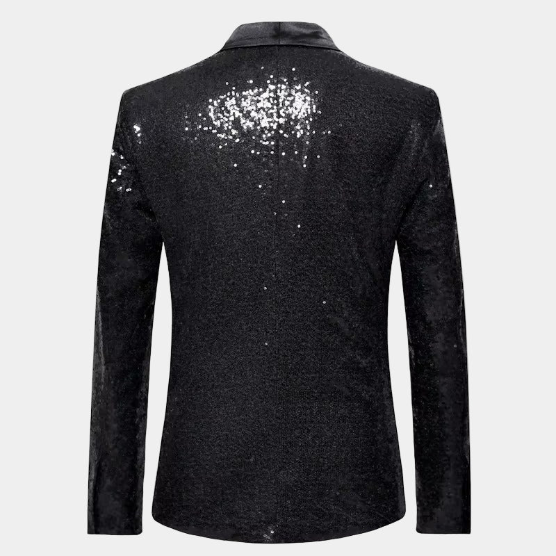 Glitter Jasje in Smokingstijl voor Heren