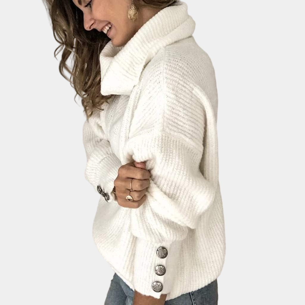 Gebreide Coltrui met Manchetknoppen voor Dames