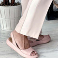 Open Teen Sandalen met Verstelbare Bandjes voor Dames