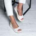 Open Teen Sandalen met Verstelbare Bandjes voor Dames
