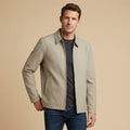 Korte Jas met Ritssluiting voor Heren - Beige