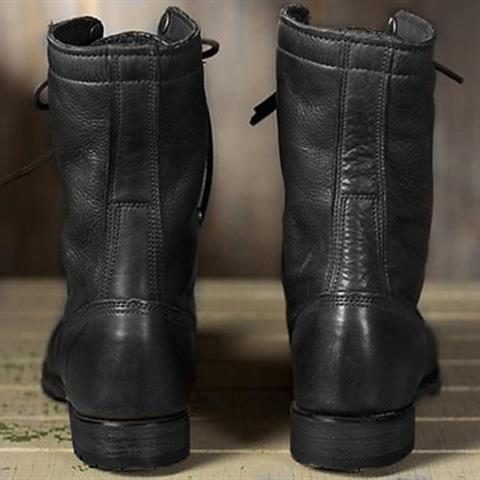 Lace-Up Laarzen met Blokhak voor Dames - View 4
