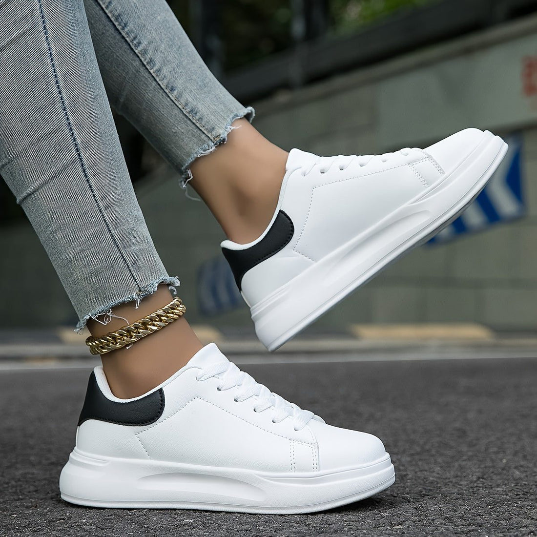 Lace-Up Sneakers voor Dames