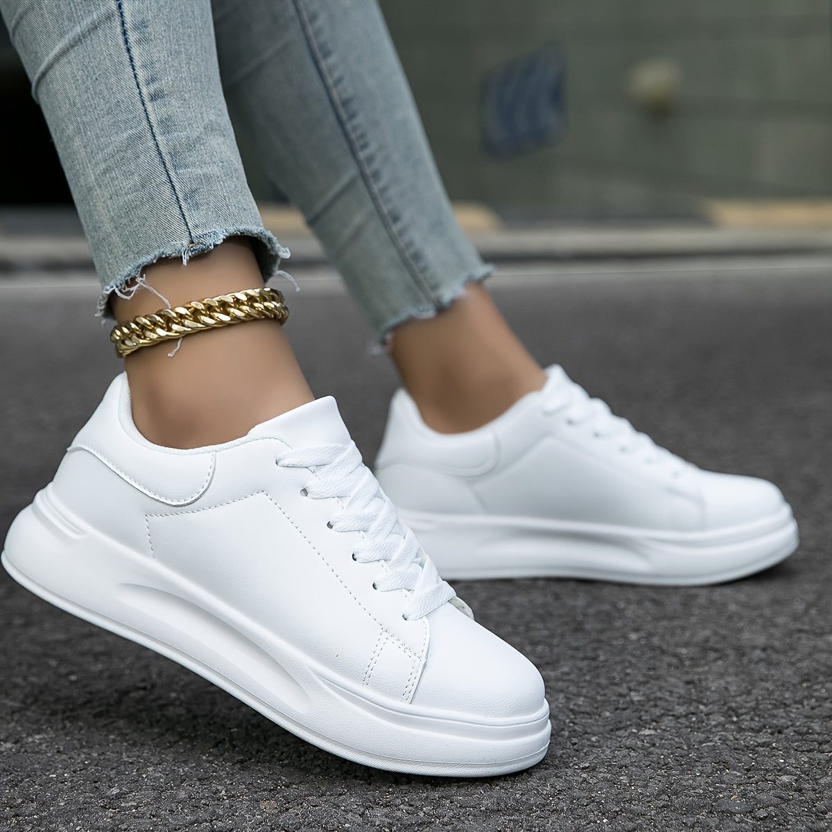 Lace-Up Sneakers voor Dames - View 3