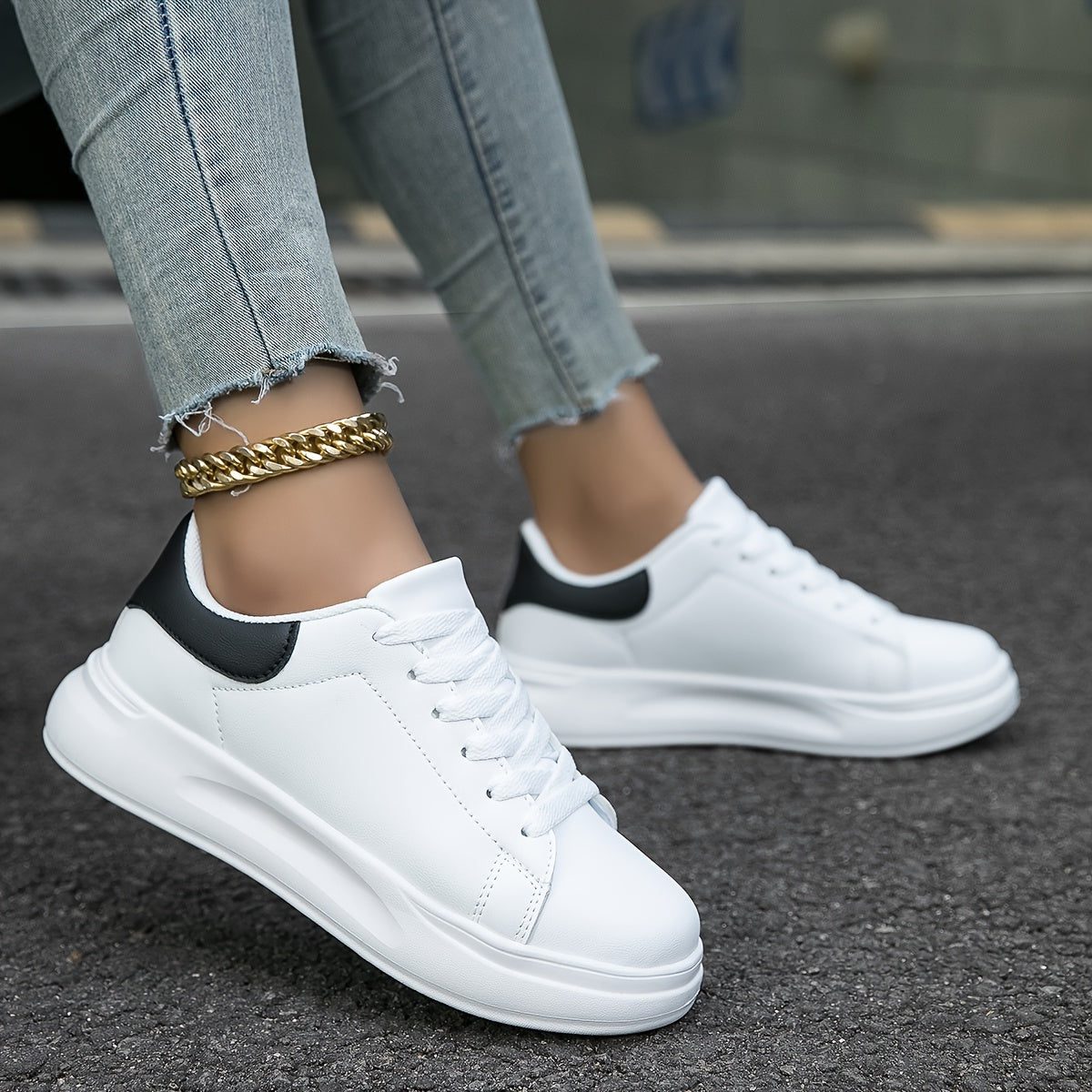 Lace-Up Sneakers voor Dames - View 4