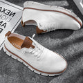 Lace-Up Sportieve Sneakers voor Heren - Wit