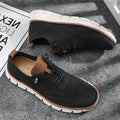 Lace-Up Sportieve Sneakers voor Heren - Zwart