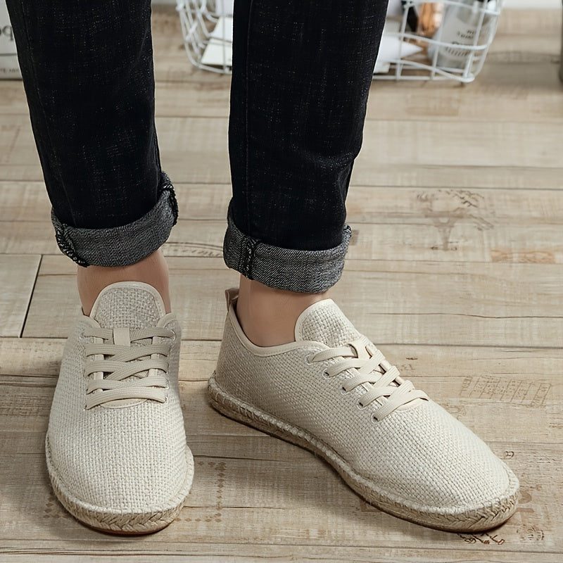 Lace-Up Woven Espadrilles voor Heren - View 15