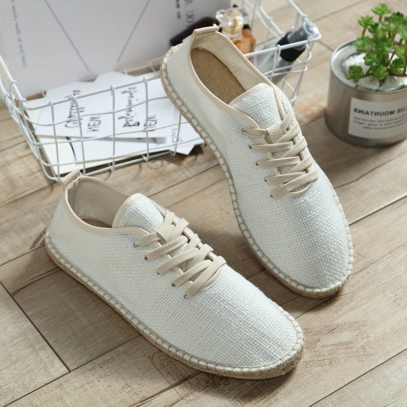 Lace-Up Woven Espadrilles voor Heren - View 21