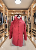 Lange Jas met Capuchon en Knoopsluiting voor Dames - View 3