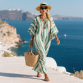 Loszittende Maxi Kaftan Jurk voor Dames