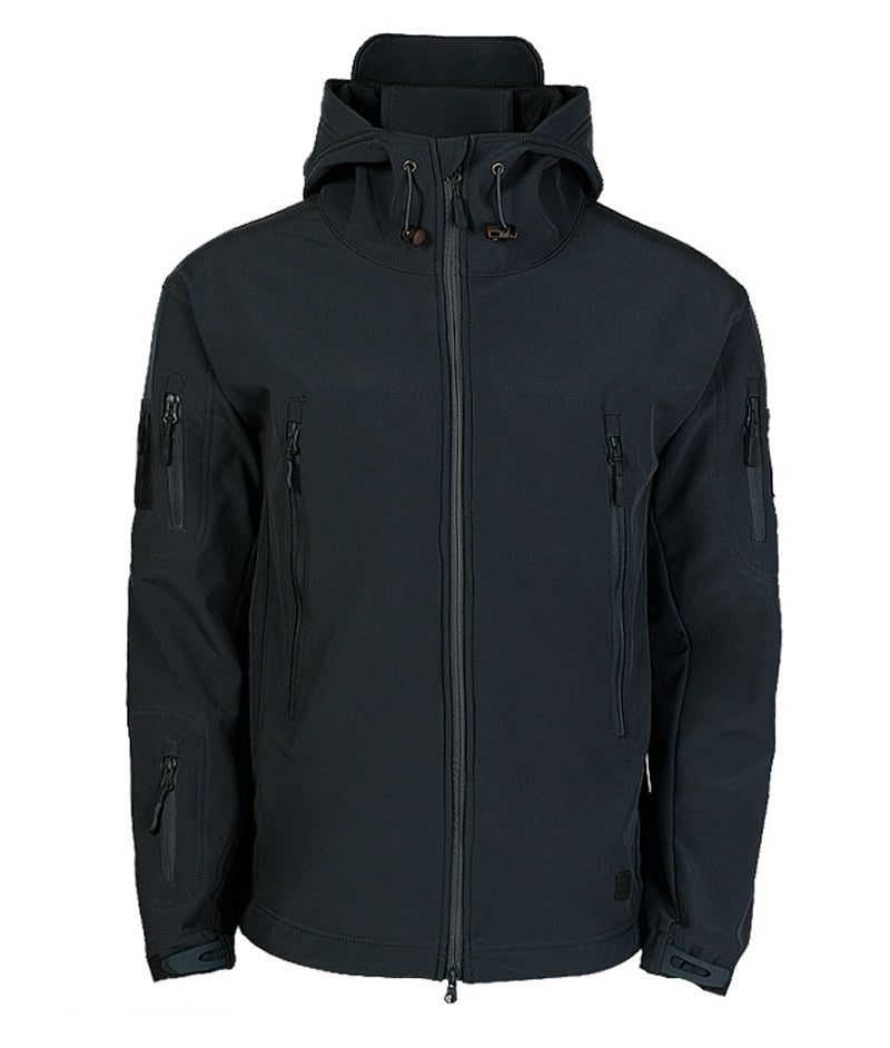 Lange Winterjas met Capuchon en Steekzakken voor Heren