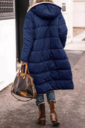 Lange Winterjas met Teddy Voering voor Dames - View 10