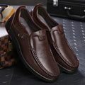 Lederen Slip-On Loafers voor Heren - View 6