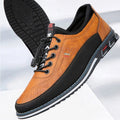 Leren Sneakers met Elastische Veters voor Heren