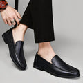 Leren Loafers met Opstaande Kraag voor Heren - View 10