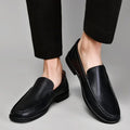 Leren Loafers met Opstaande Kraag voor Heren - View 4