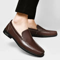 Leren Loafers met Opstaande Kraag voor Heren - View 5