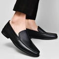 Leren Loafers met Opstaande Kraag voor Heren - View 8