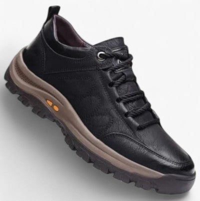 Leren Wandelschoenen met Blokzool voor Heren - View 2