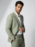 Linnen Set met Blazer en Pantalon voor Heren - View 2