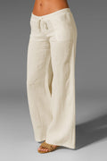 Linnen Wijde Pijp Broek voor Dames - View 6