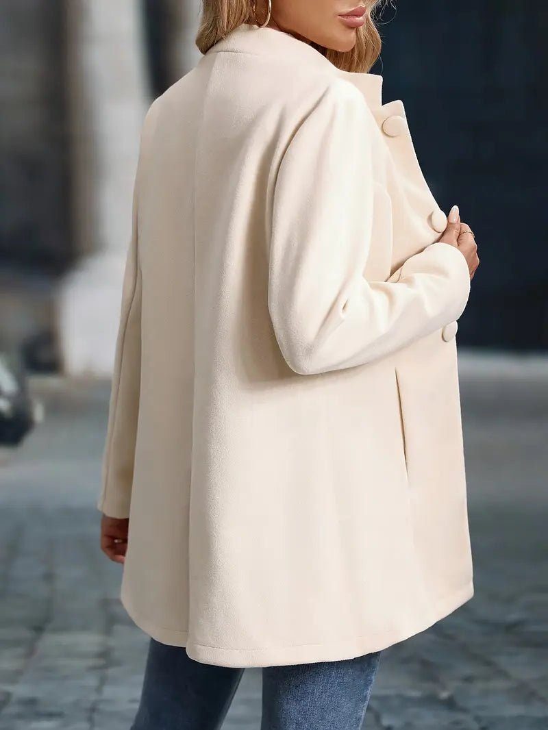 Longline Blazer Jas met Knoopsluiting voor Dames - View 4