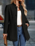 Longline Blazer Jas met Knoopsluiting voor Dames - View 5