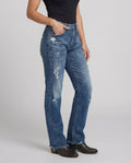 Nola | Gescheurde Rechte Jeans voor Dames