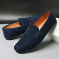 Suède Penny Loafer voor Heren