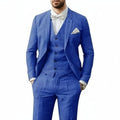 Linnen Driedelig Set met Overhemd en Pantalon voor Heren